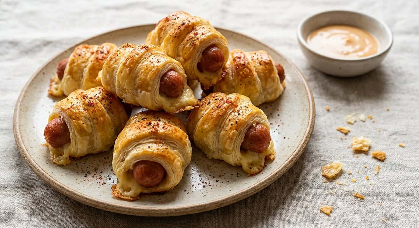 Hojaldritos de Salchicha