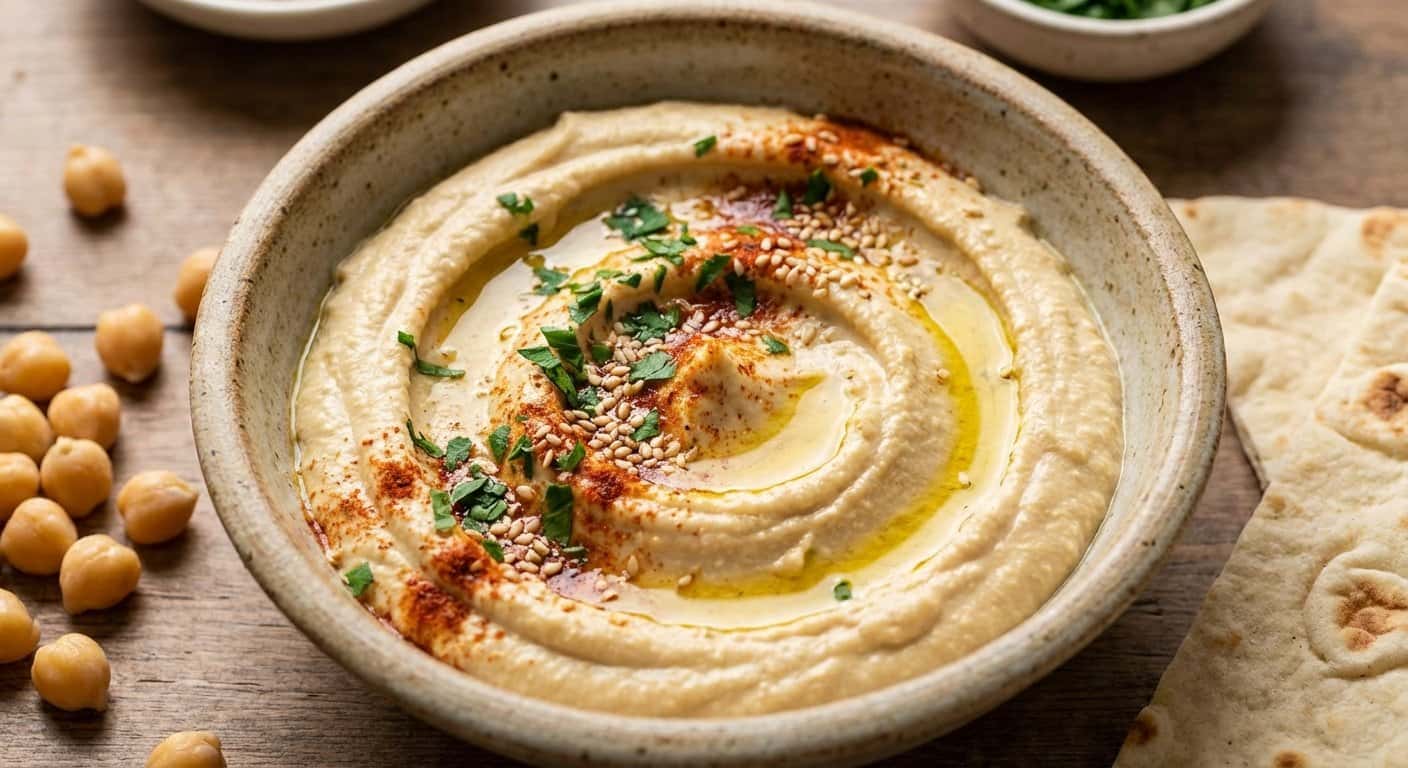 Hummus de Garbanzos con Pimentón en Thermomix