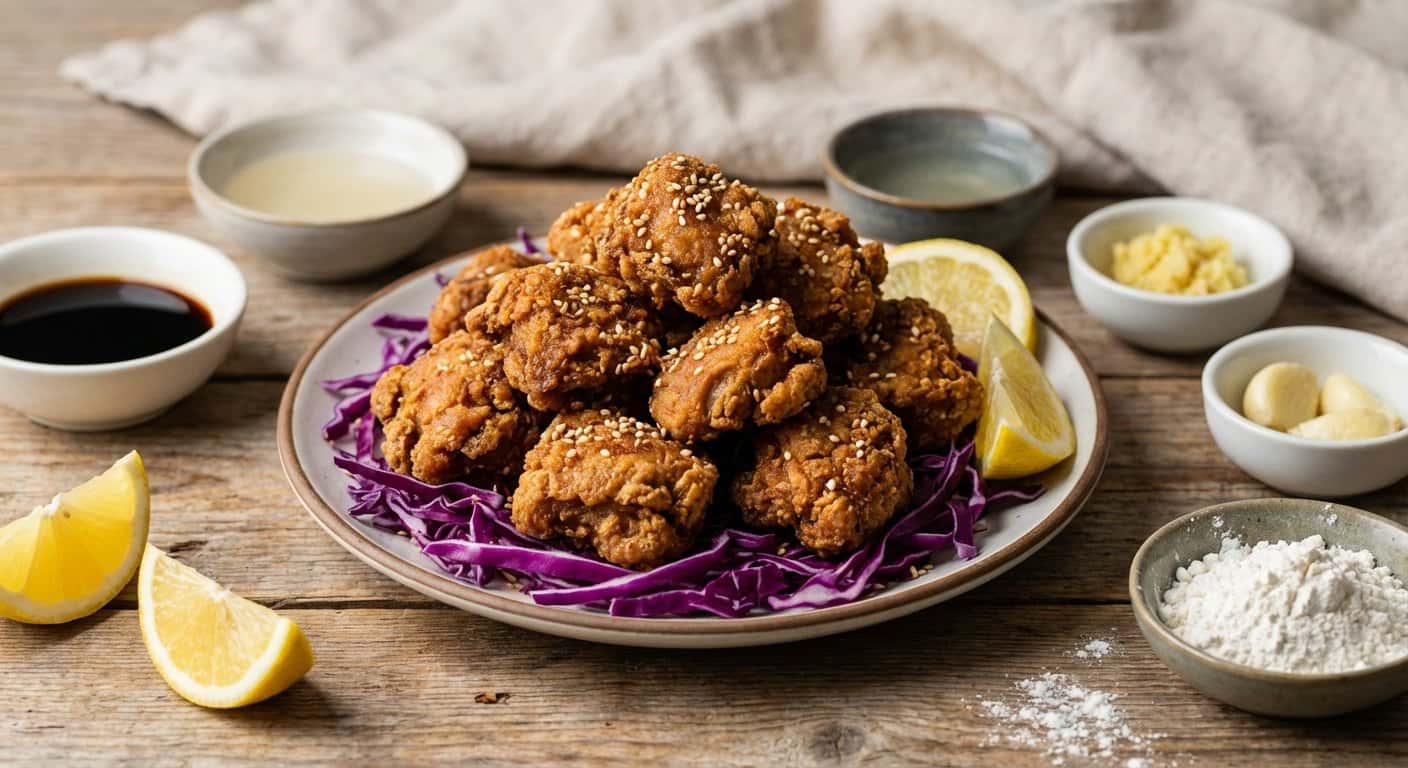 Karaage Vegano de Seitán