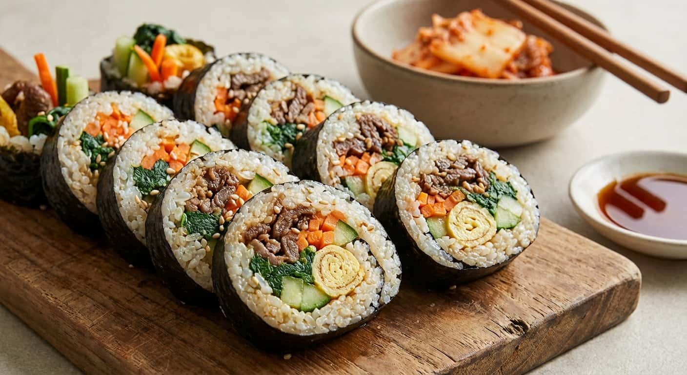 Kimbap Coreano