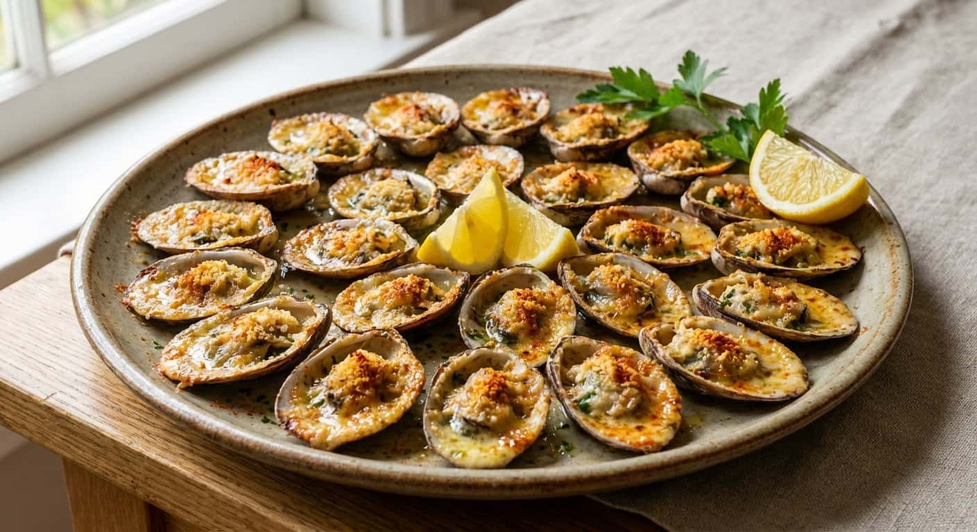 Machas a la Parmesana