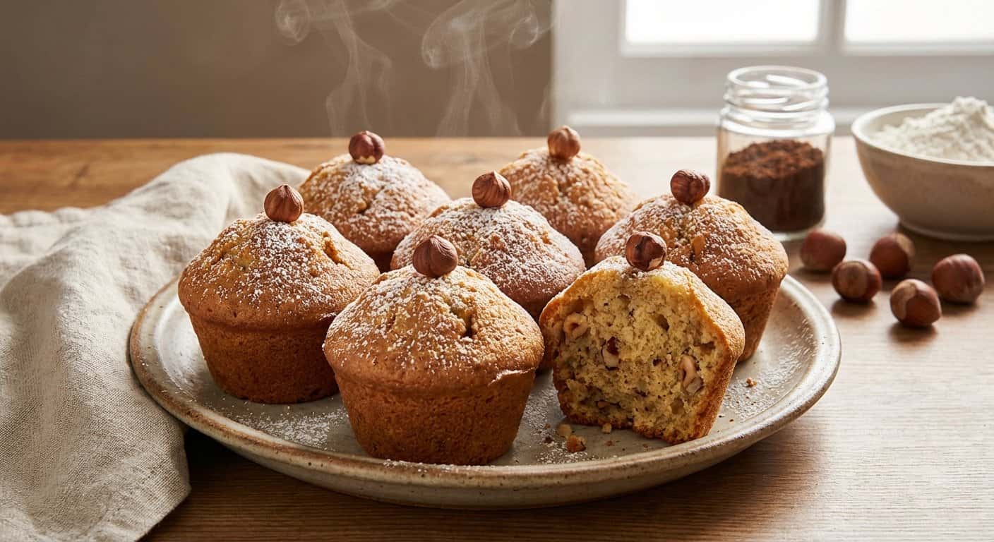 Magdalenas de Clavo y Avellana