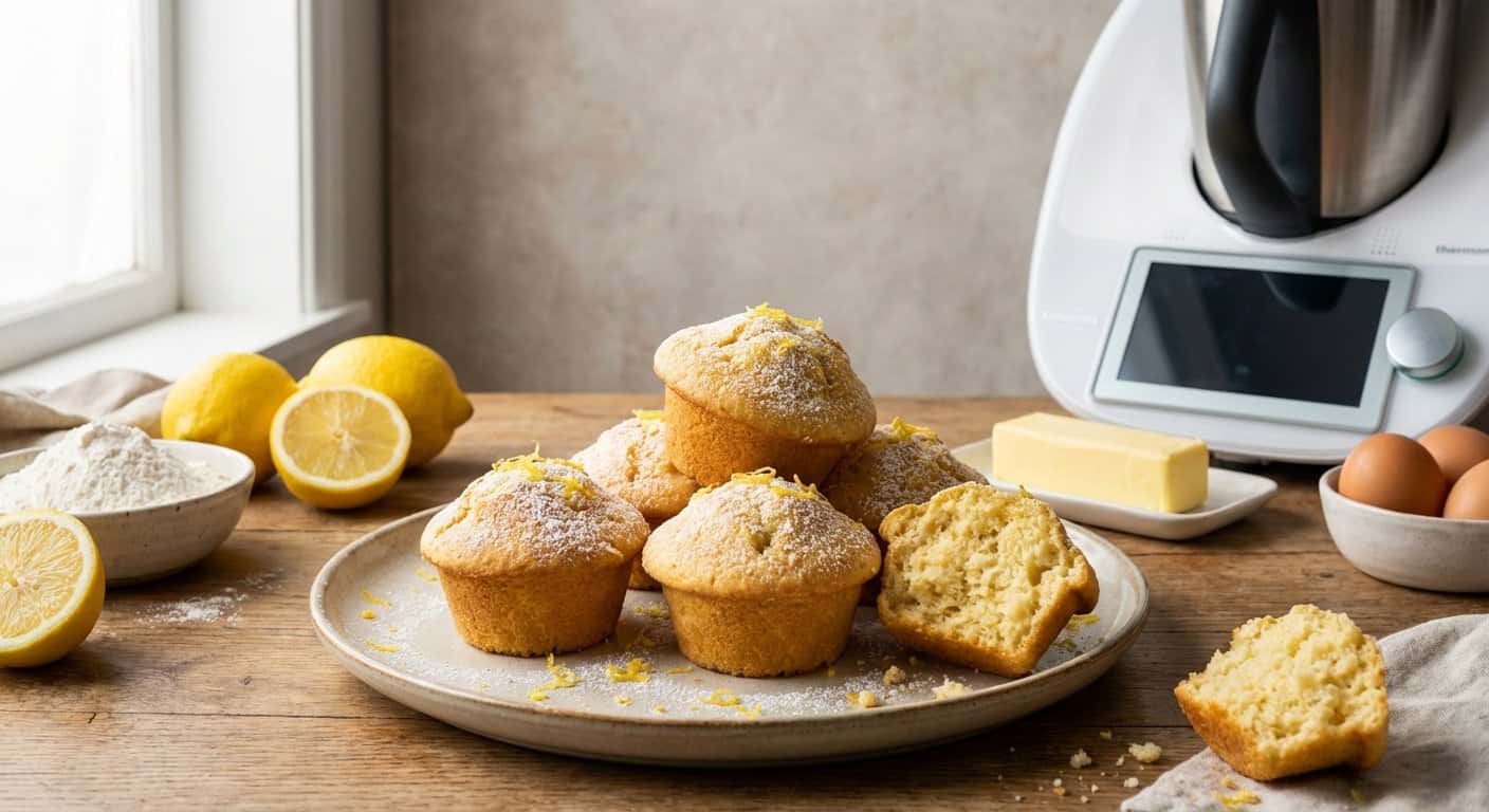 Magdalenas de Limón en Thermomix