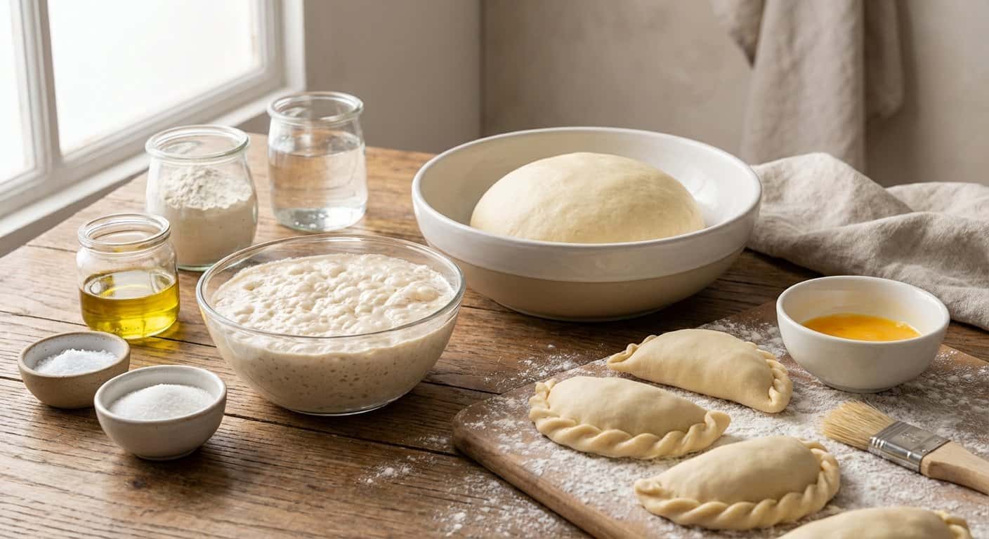 Masa de Empanada con Prefermento