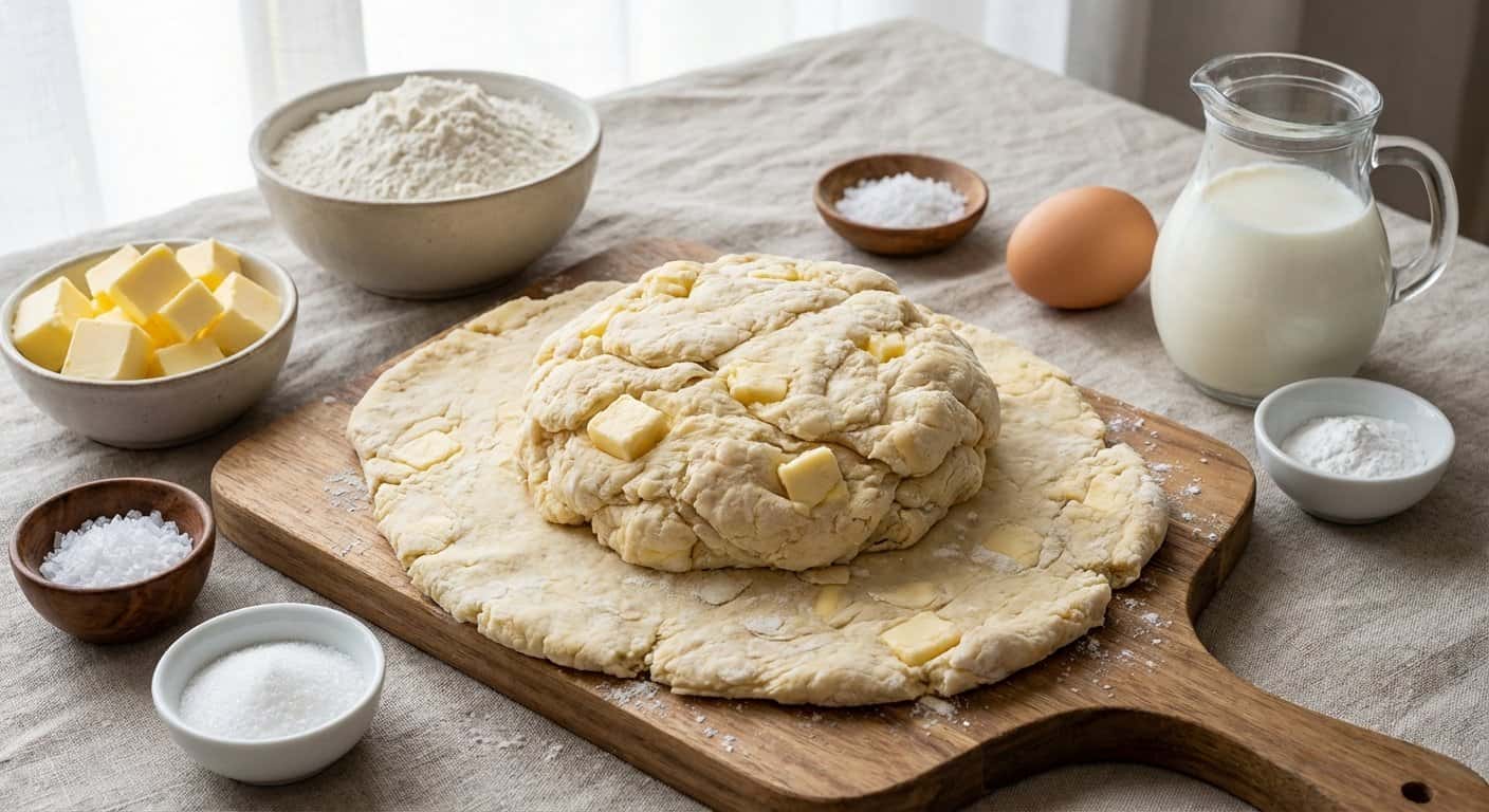 Masa de Pan Rápida para Tartas