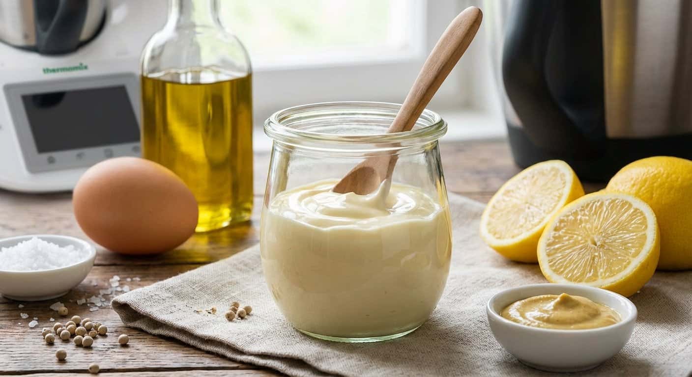 Mayonesa Casera en Thermomix