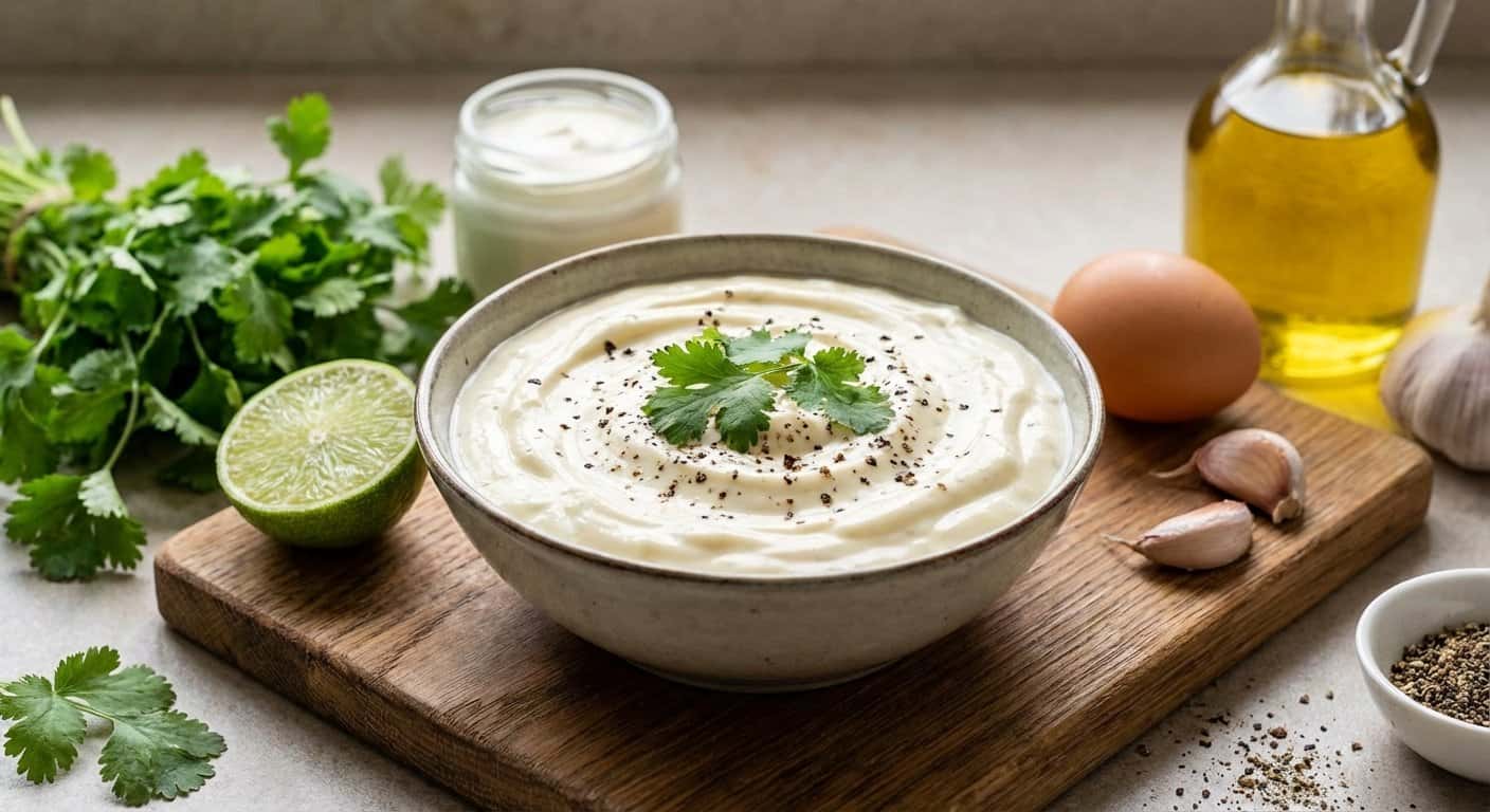 Mayonesa Keto con Salsa de Nata