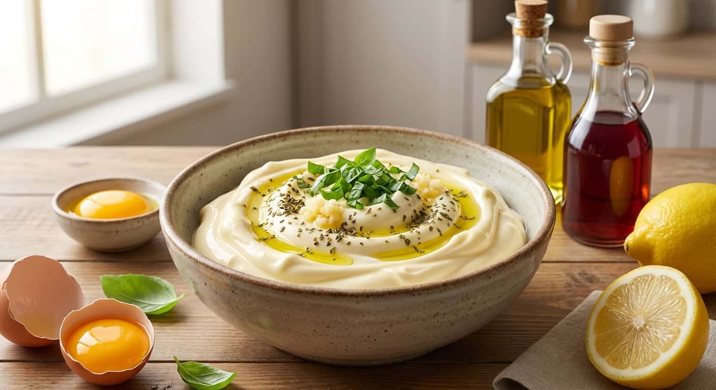 Mayonesa Keto Italiana sin Gluten