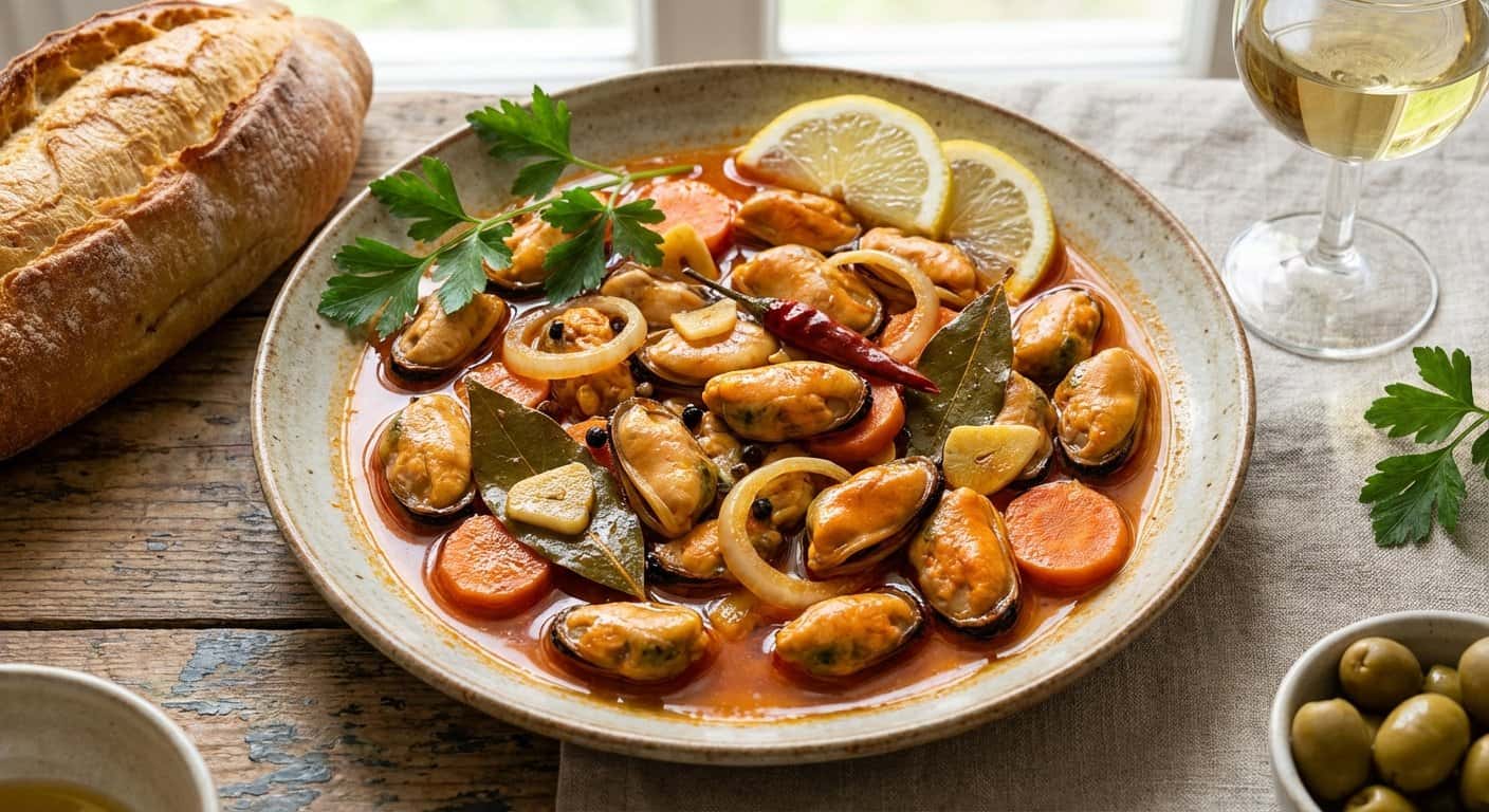 Mejillones en Escabeche