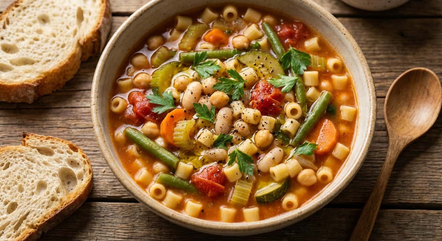 Minestrone Vegano Tradicional