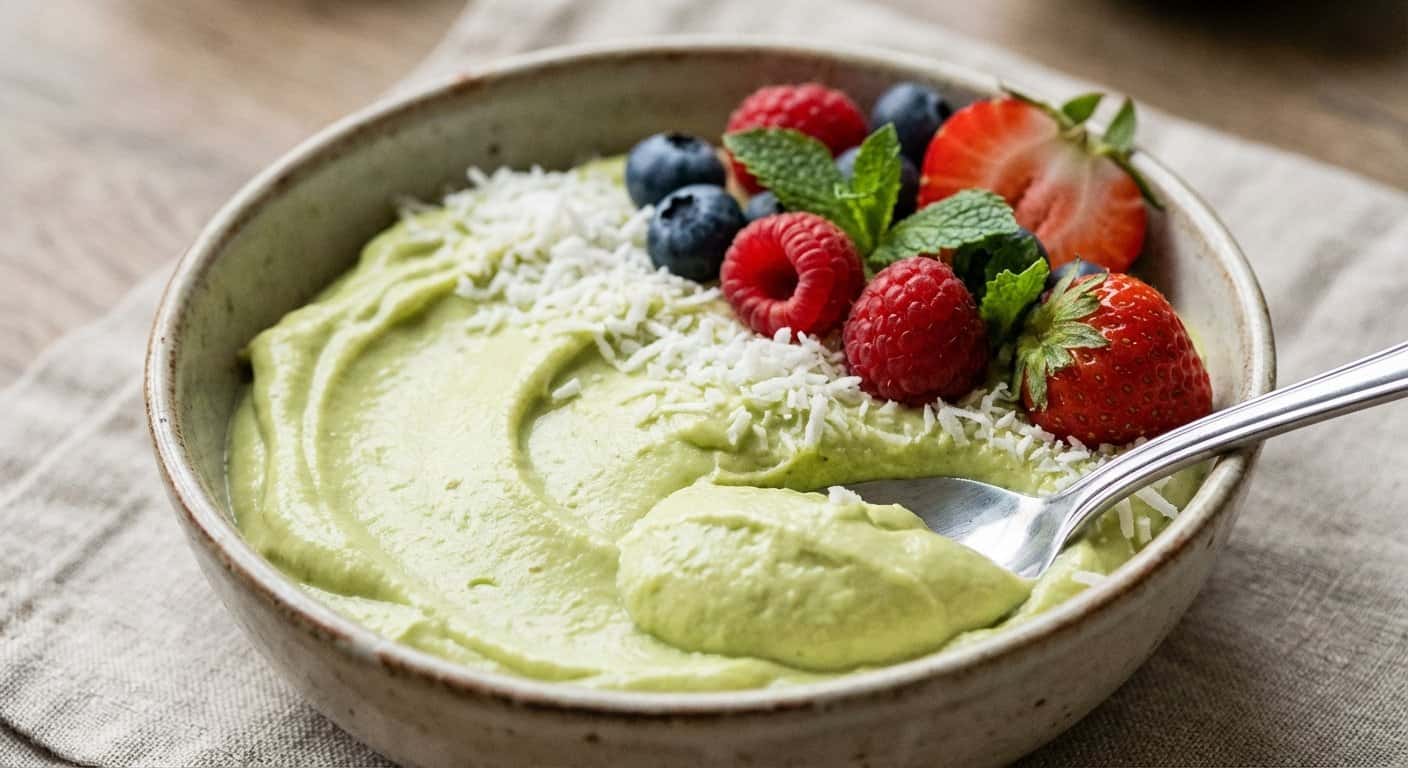 Mousse de Aguacate y Coco Keto