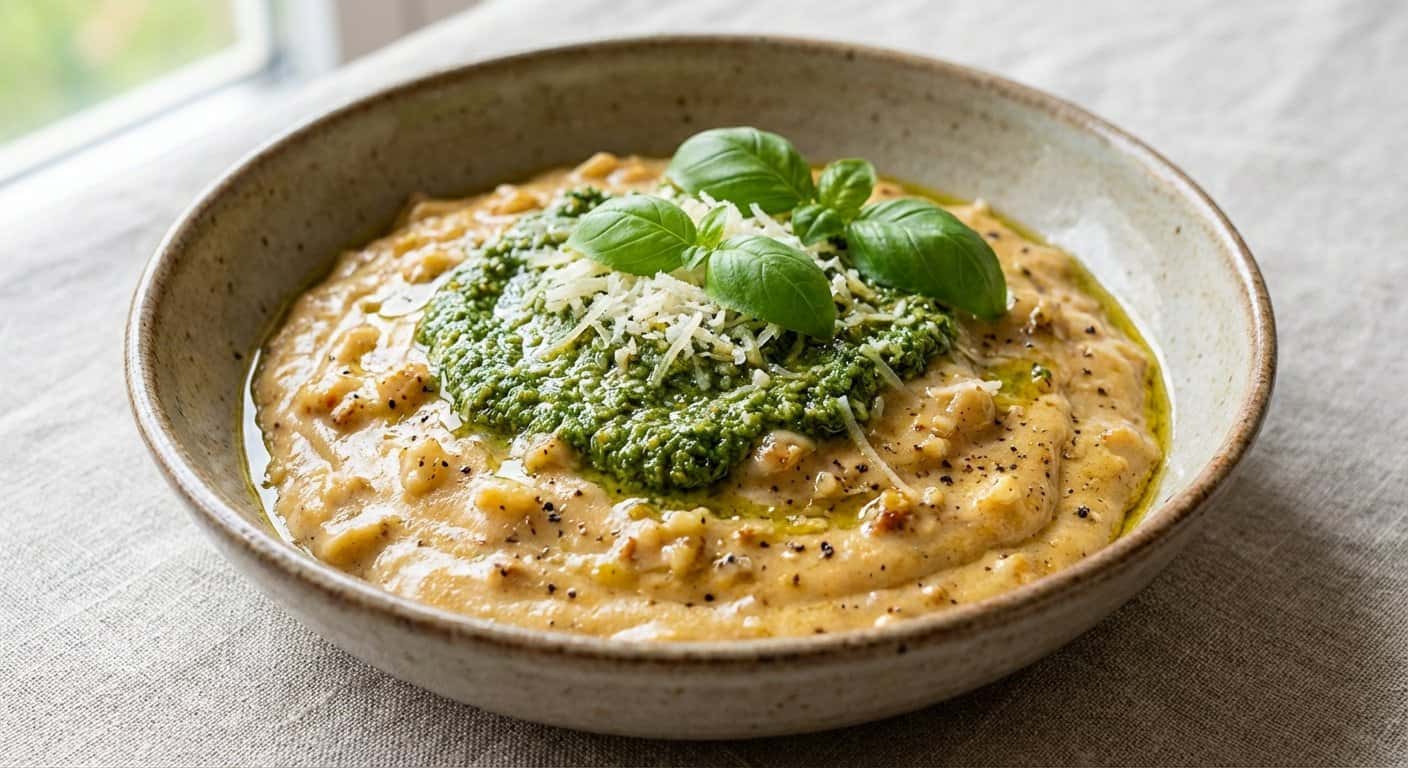 Nata Salteado con Pesto Keto