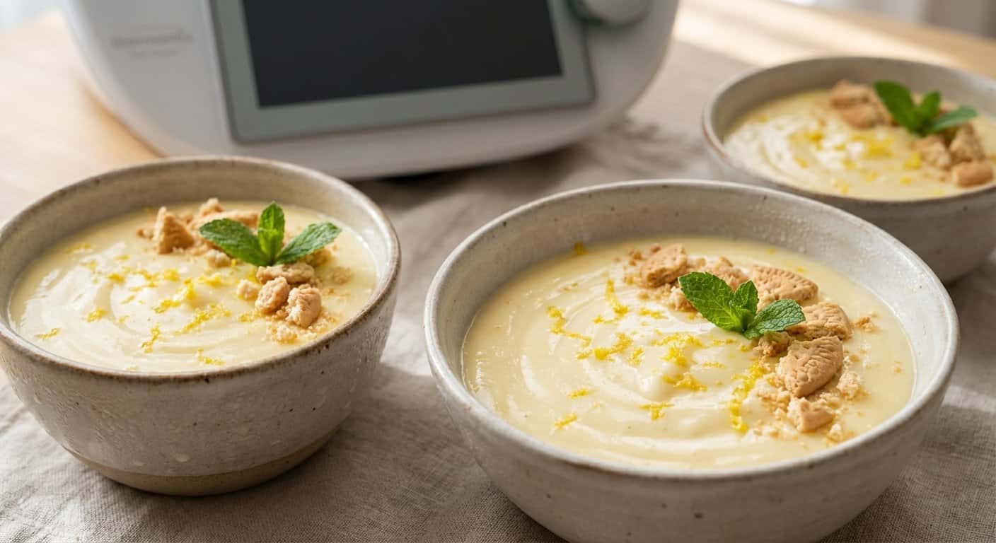 Natillas de limón en Thermomix