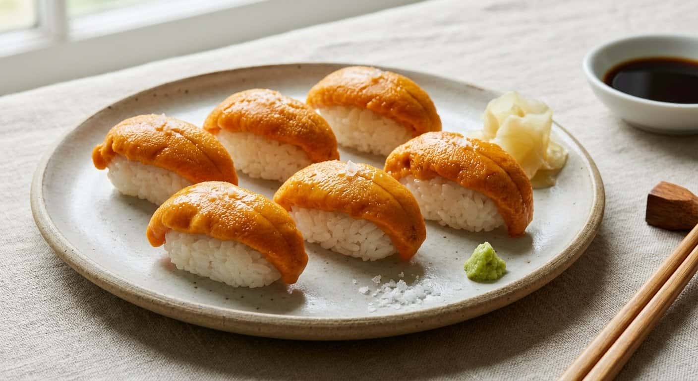 Nigiri de Erizo de Mar