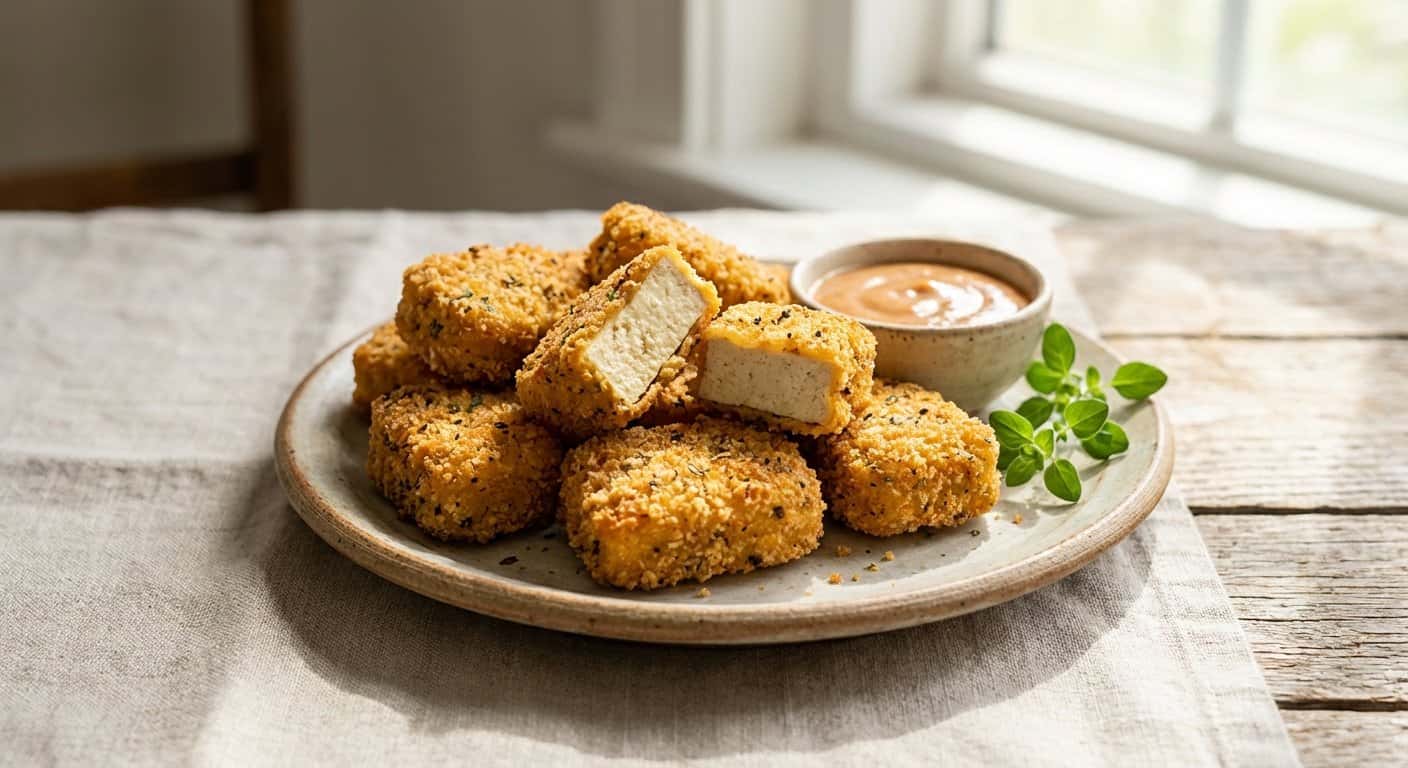 Nuggets de Tofu Crujientes