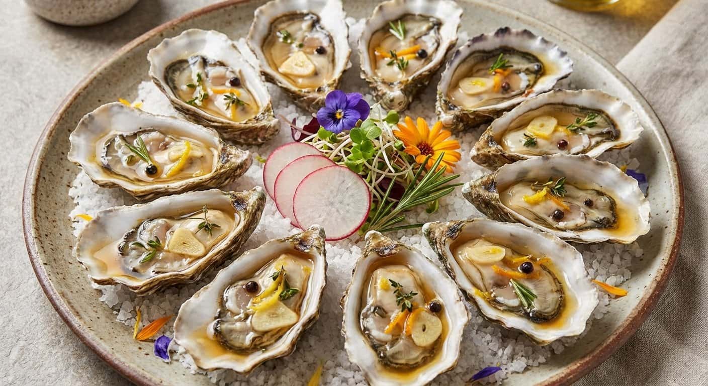 Ostra Templada con Escabeche Ligero