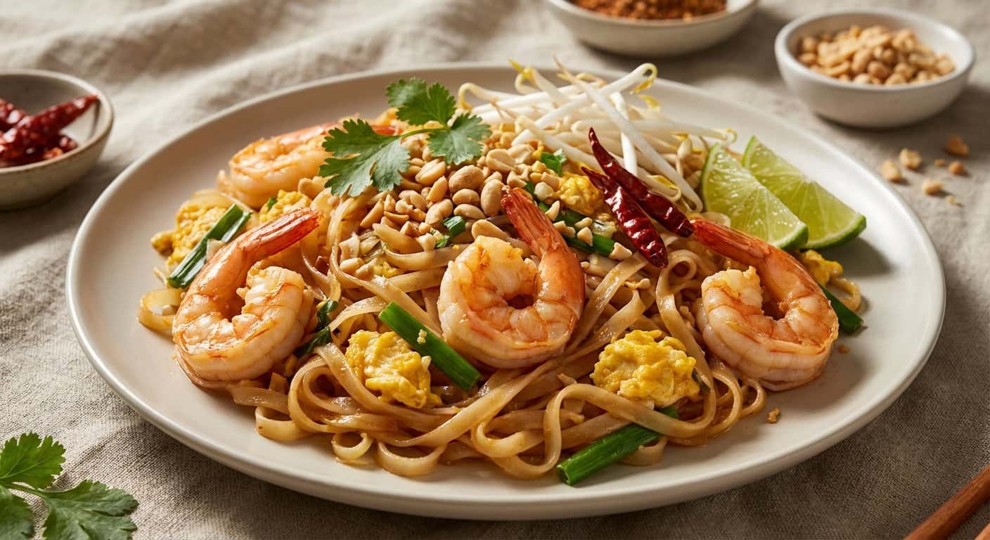 Pad Thai de Gambas
