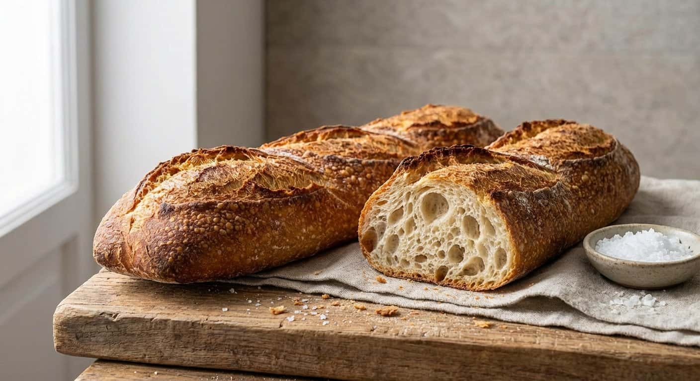 Pan de Barra con Reposo en Frío