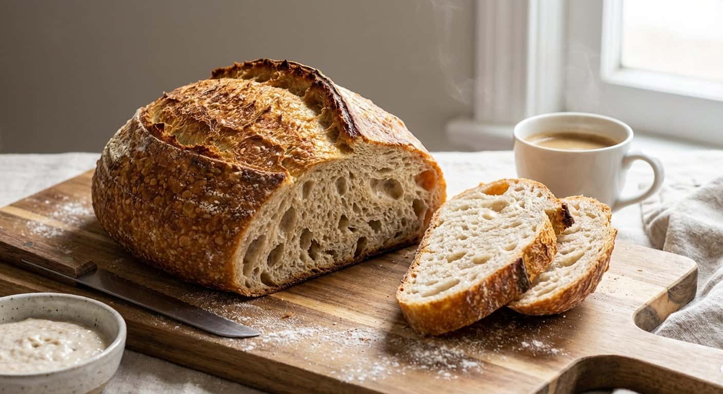 Pan de Masa Madre con Reposo en Frío