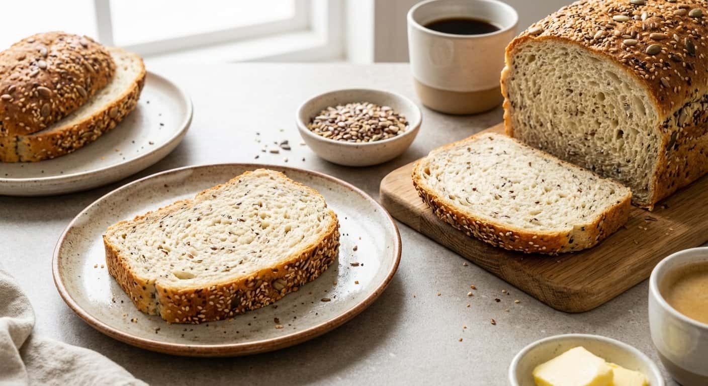 Pan de Molde Tradicional con Semillas Mixtas