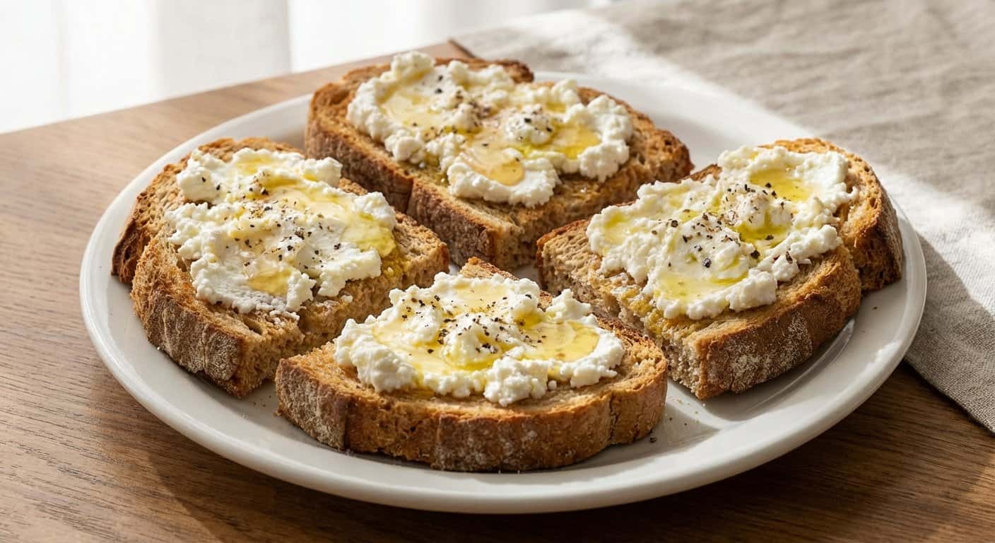 Pan Integral con Queso Fresco