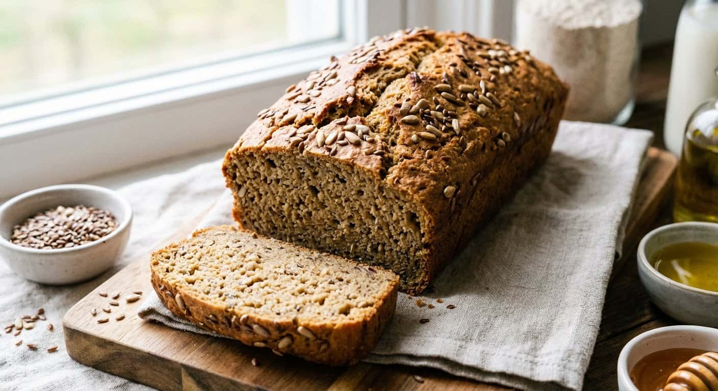 Pan Rápido de Harina de Trigo Sarraceno