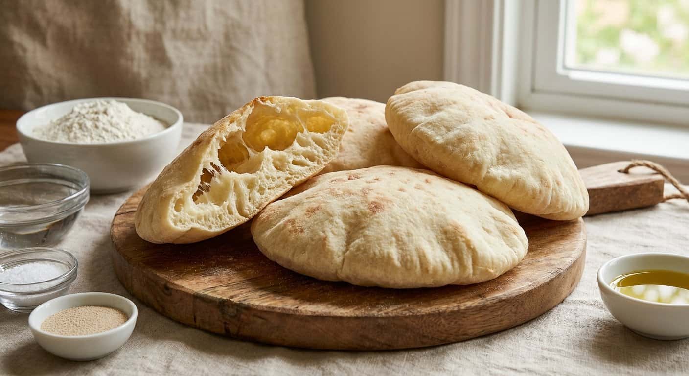 Panes Pita Artesanales de Alta Hidratación