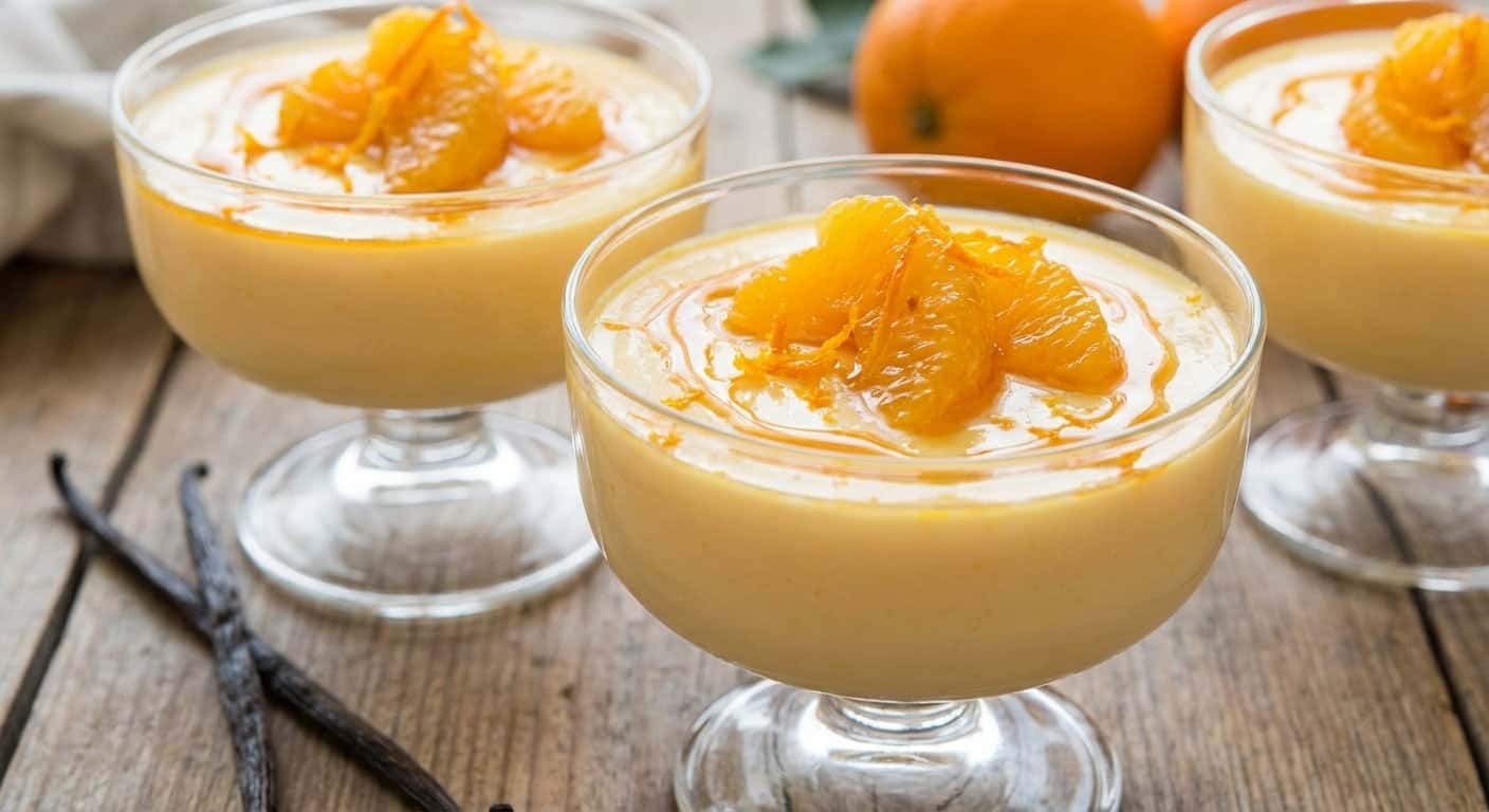 Panna Cotta de Naranja en Thermomix