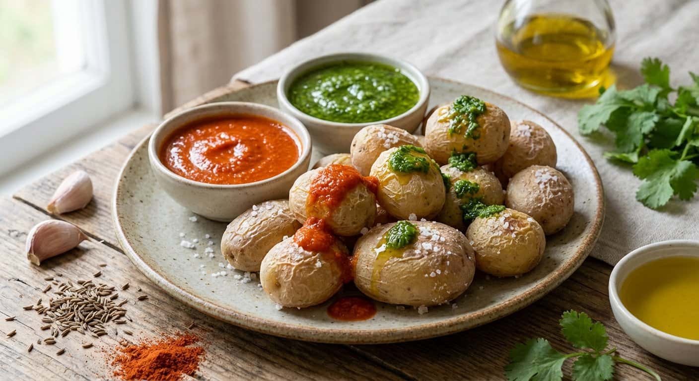 Papas Arrugadas con Mojo