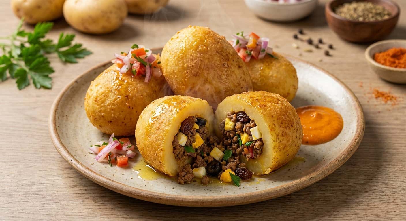 Papas Rellenas Clásicas