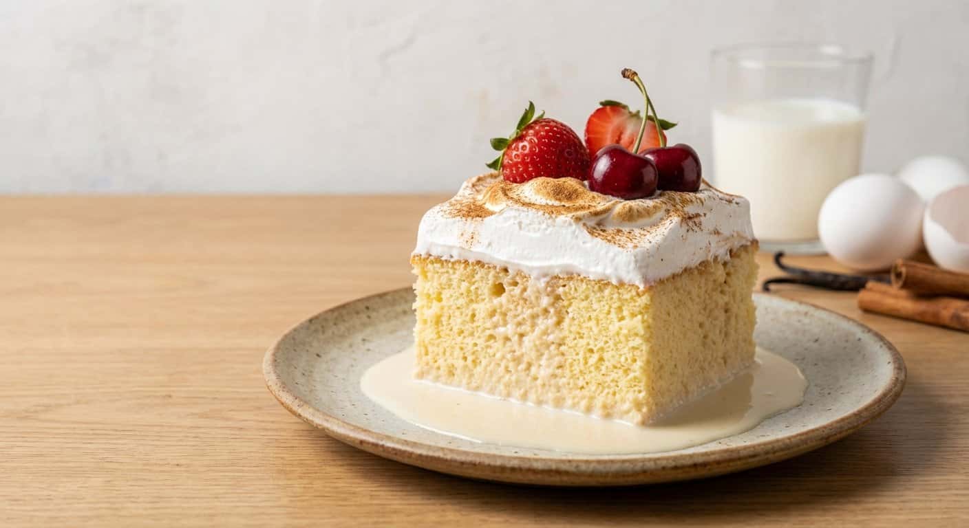 Pastel Tres Leches Tradicional