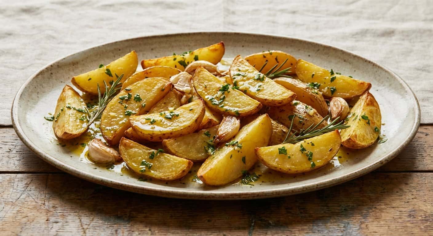 Patatas Asadas con Vinagreta