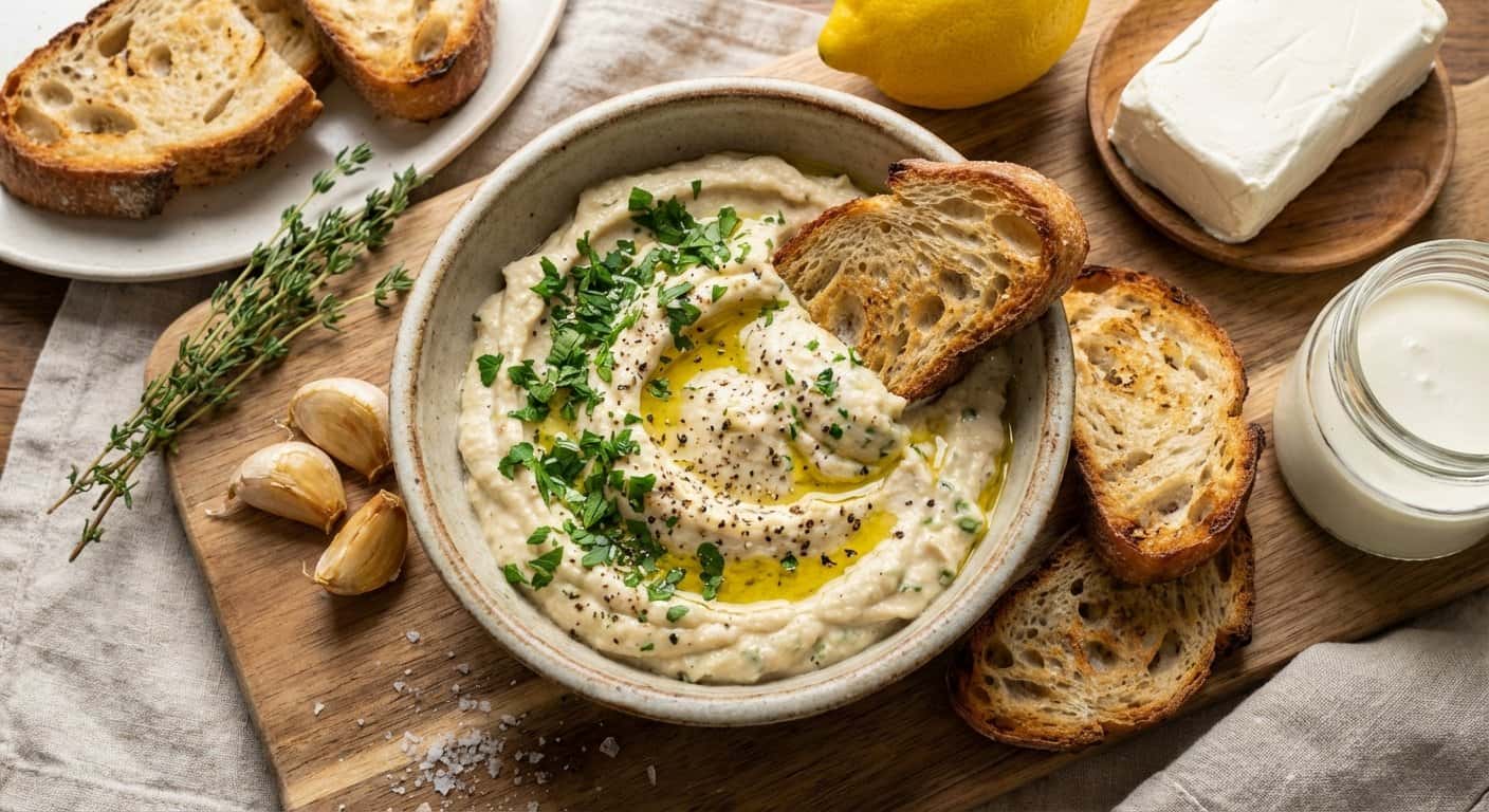 Paté de Ajo Asado con Perejil