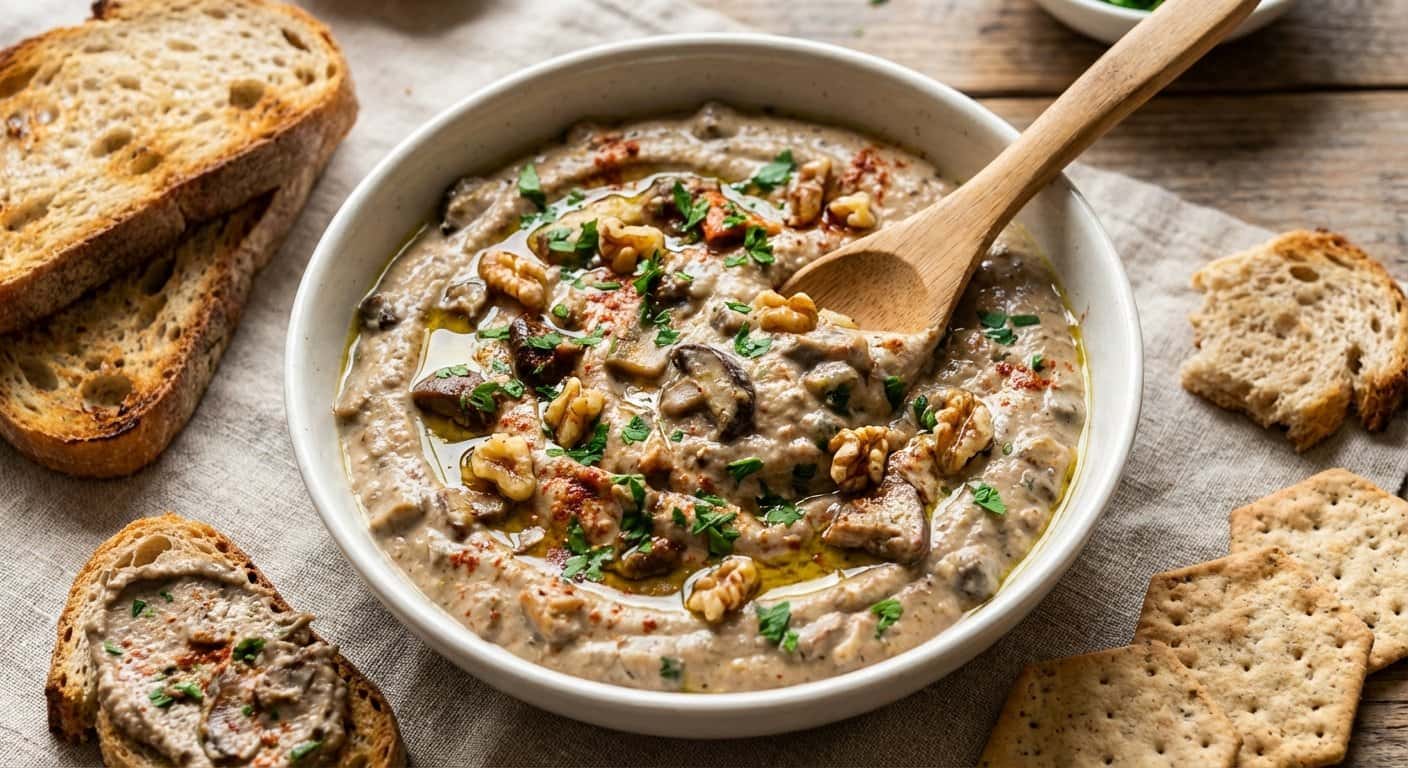 Paté Vegano de Setas