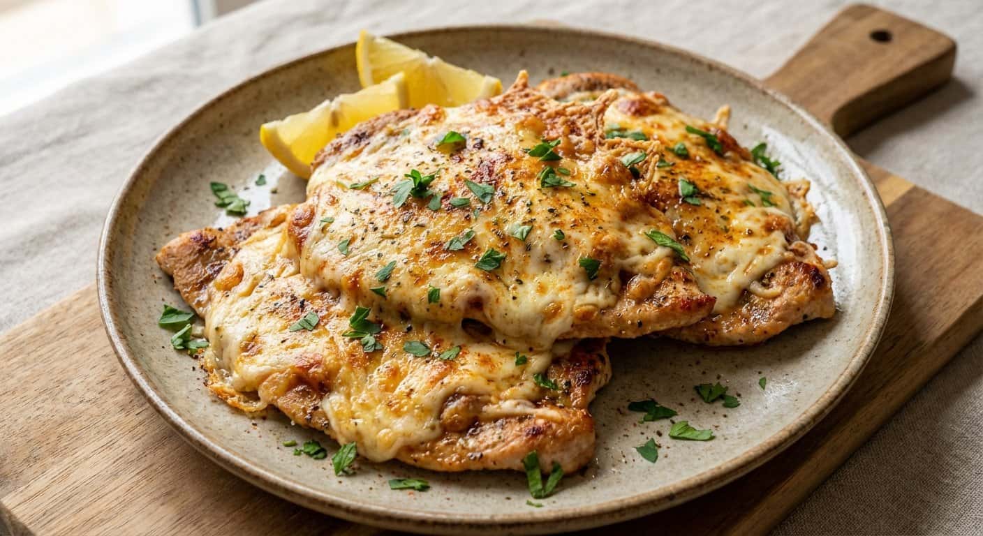 Pavo con Queso Gratinado Bajo en Carbohidratos