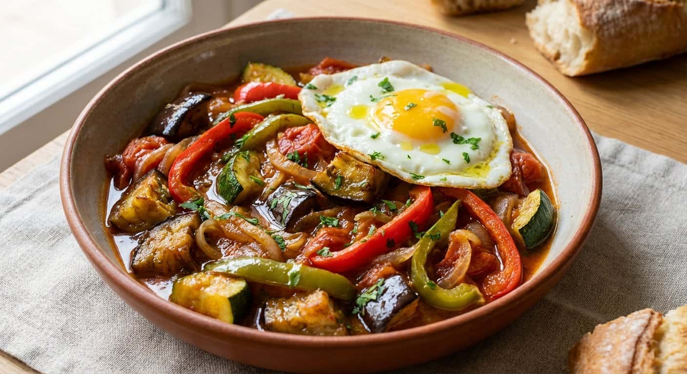 Pisto Manchego al Estilo Clásico