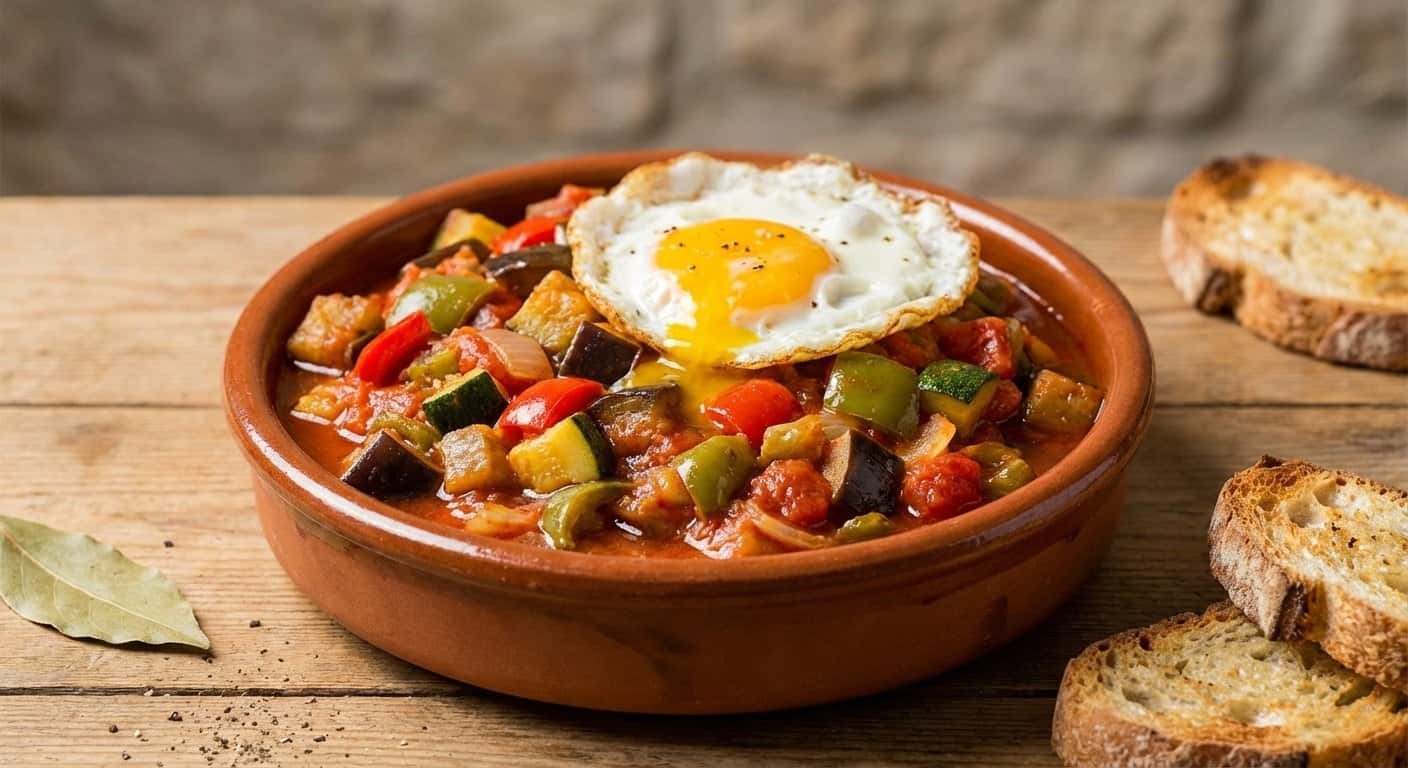 Pisto Manchego con Toque Casero