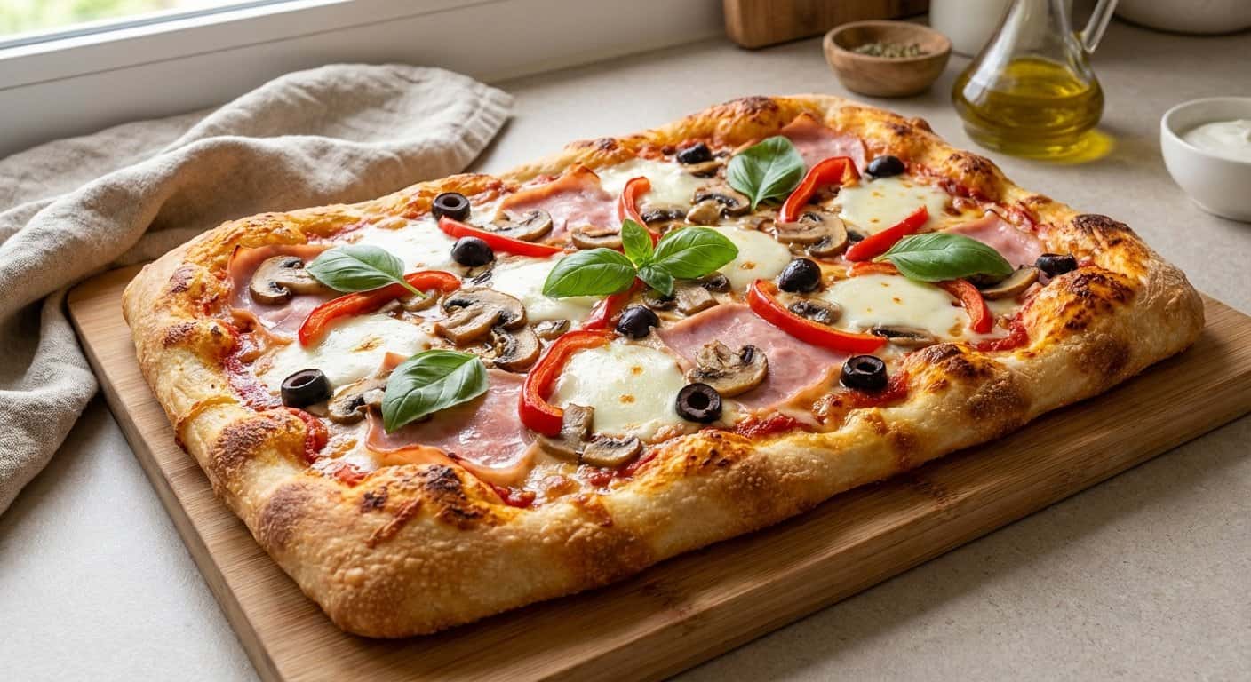 Pizza al Molde Casera