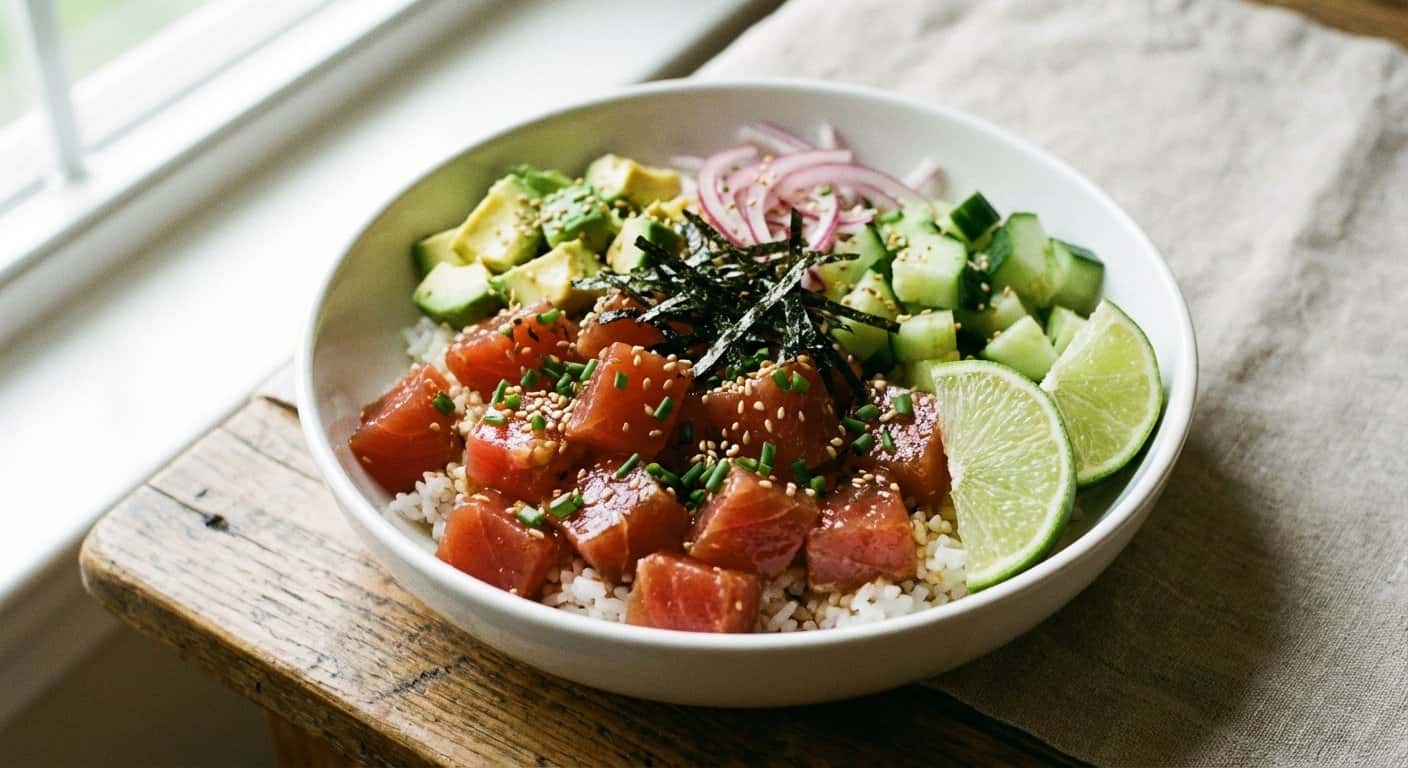 Poke Japonés de Atún