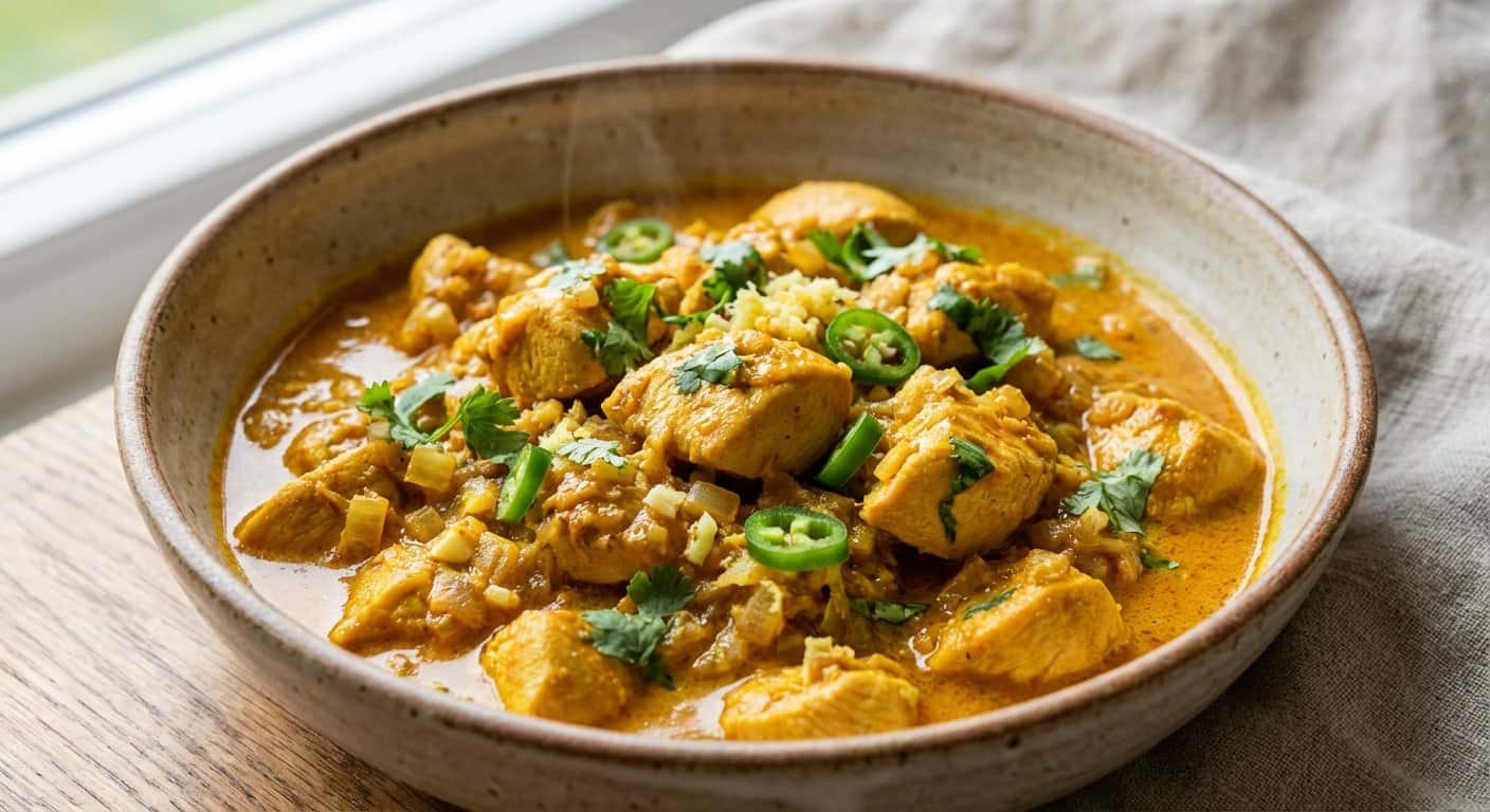 Pollo al Curry Keto
