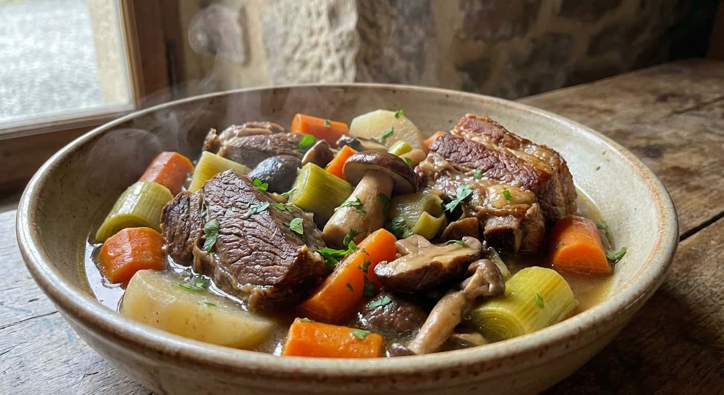 Pot-au-feu Bretón con Setas