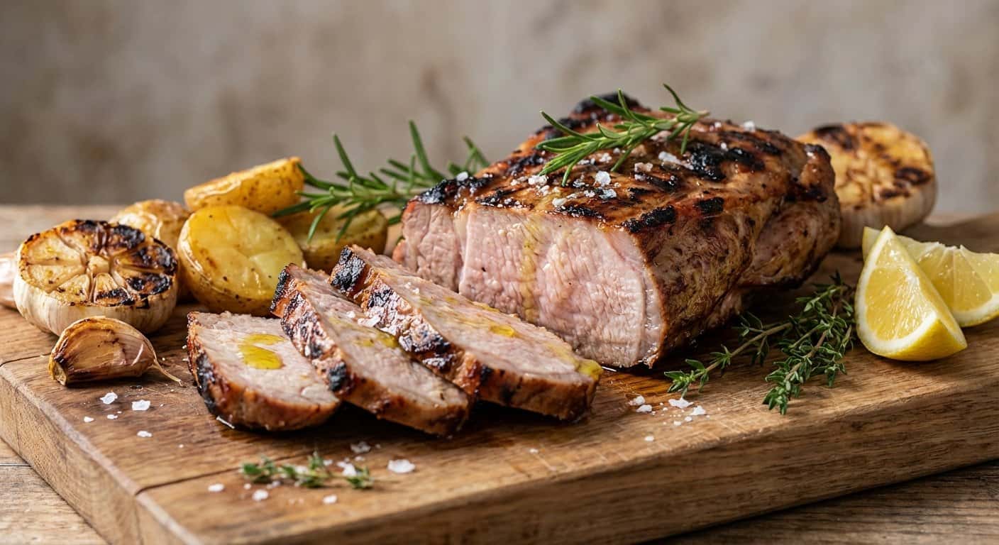 Presa Ibérica a la Barbacoa