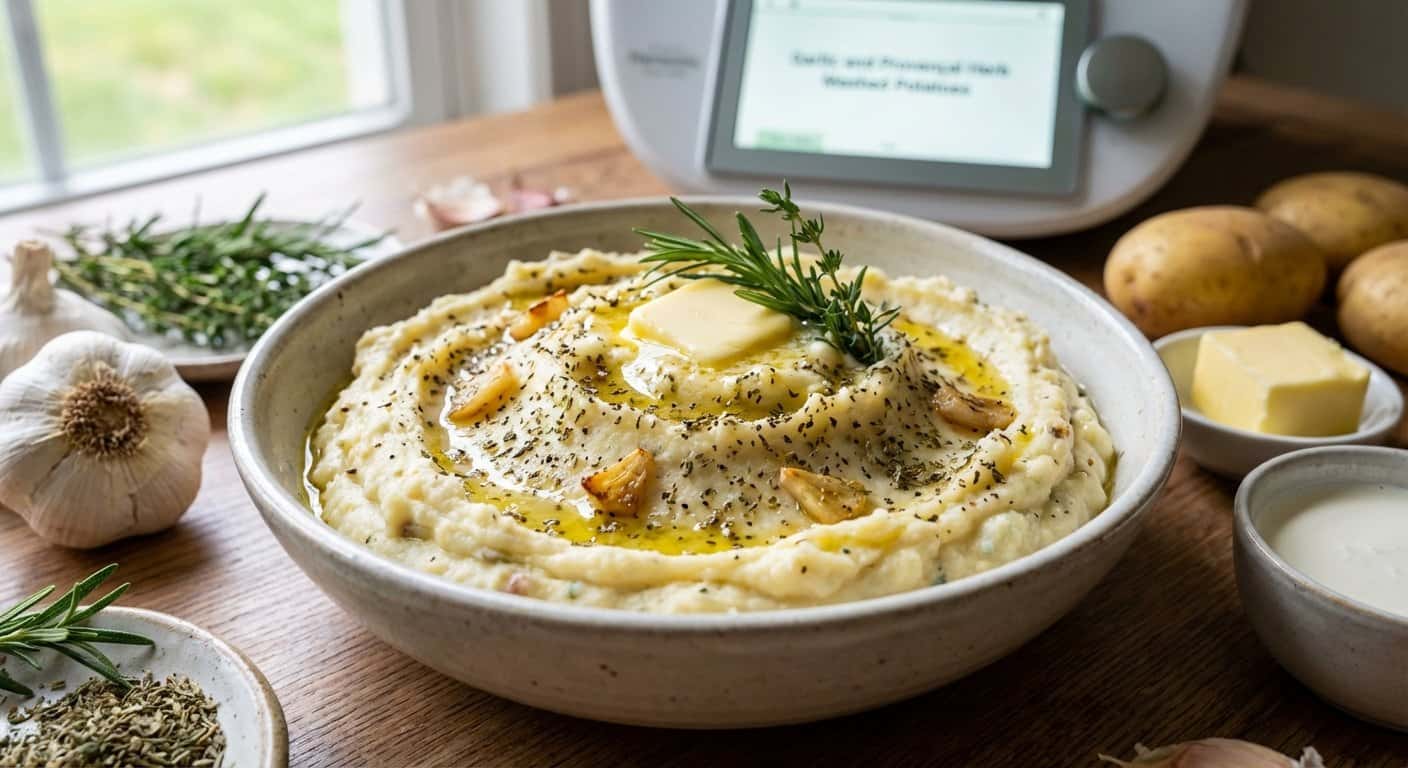 Puré de Ajo a la Provenzal en Thermomix