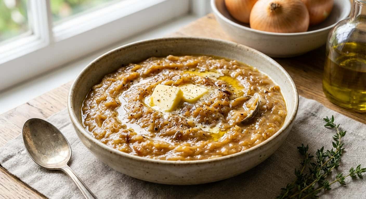 Puré de Cebolla Estofado en Thermomix