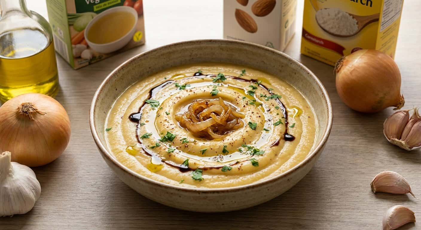 Puré de Cebolla Ligero en Thermomix