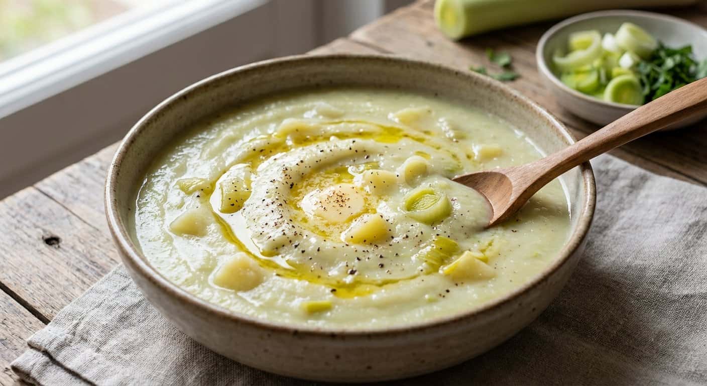 Puré de Puerro Guisado en Thermomix