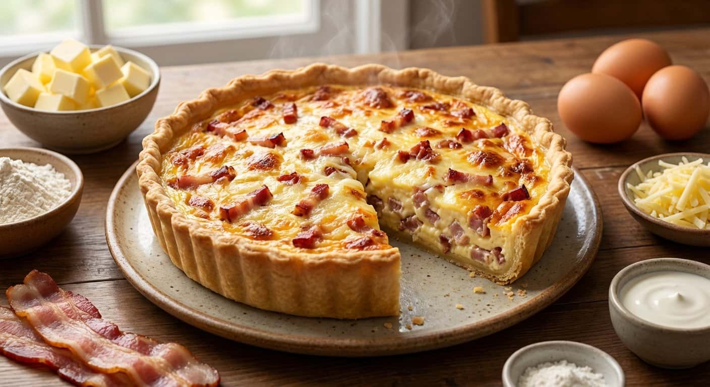 Quiche Lorraine Clásica
