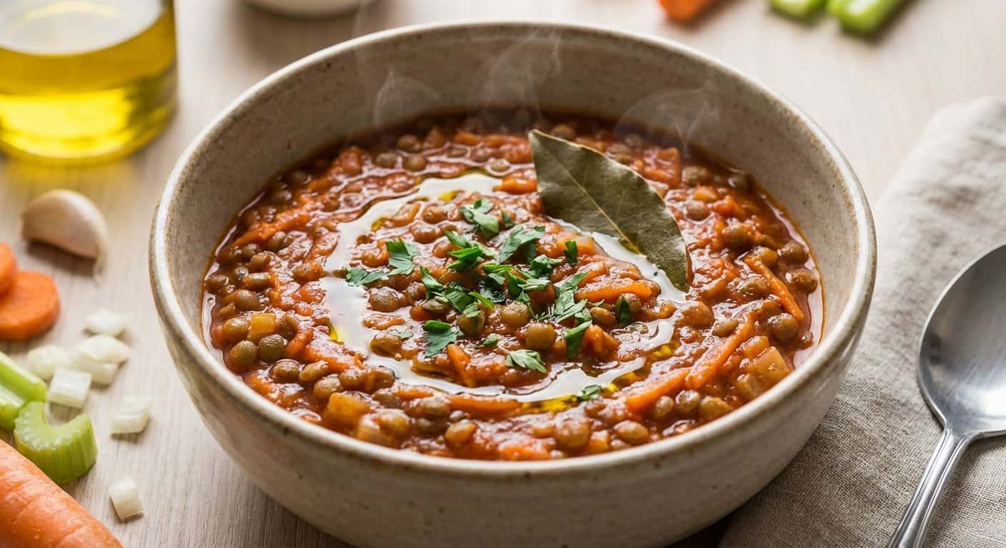Ragú de Lentejas con Tomate