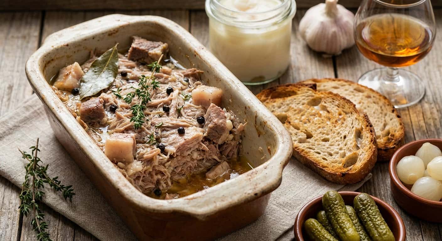 Rillettes de Cerdo (Variante Tradicional)