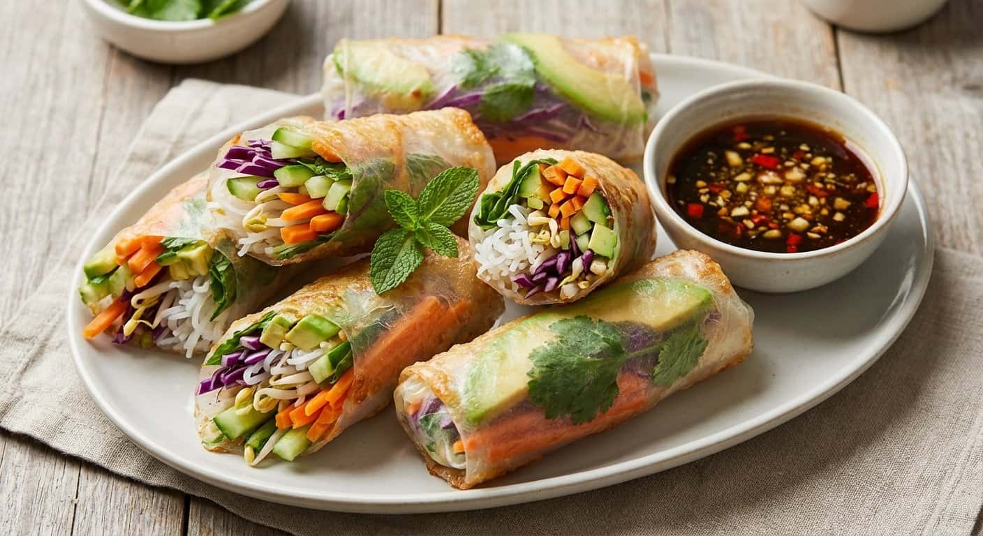 Rollitos de Primavera Vegetarianos